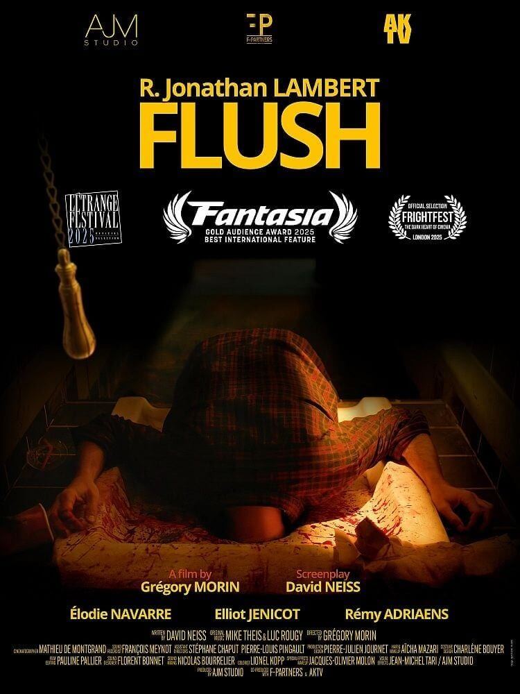 Affiche du film Flush (2025) de Grégory Morin (II) Affiche du film Flush (2025) de Grégory Morin (II). Voir Flush en streaming / torrent sur meilleurs-films.fr