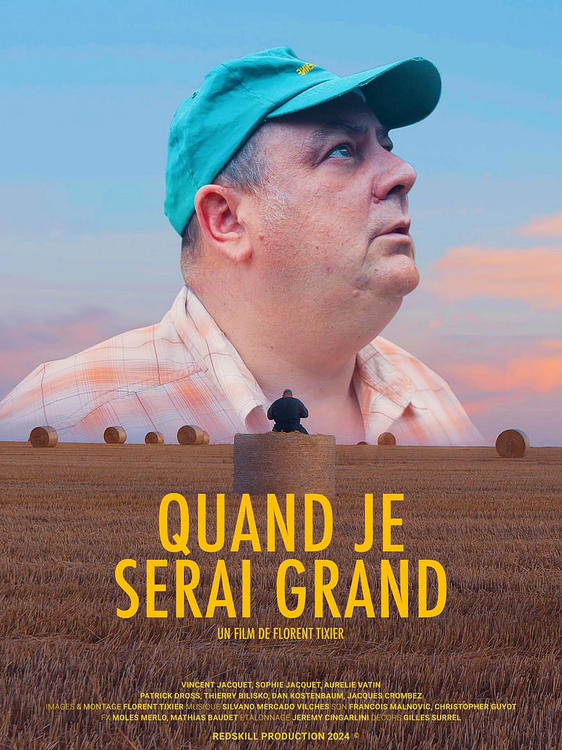Affiche du film Quand je serai grand (2025) de Florent Tixier. Voir Quand je serai grand en streaming / torrent sur meilleurs-films.fr