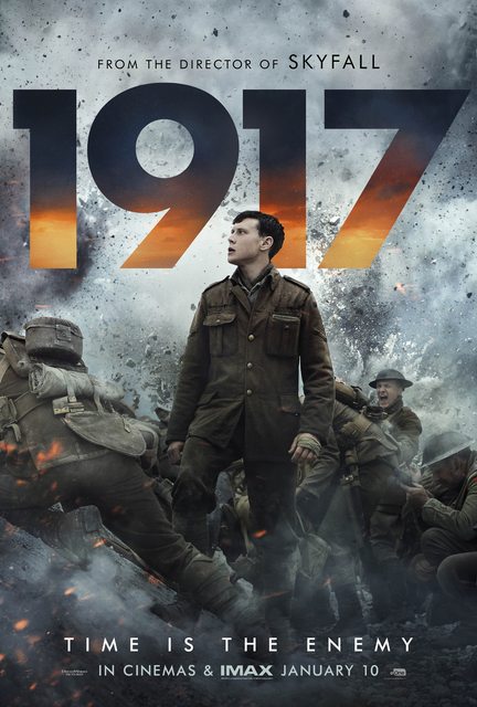 Affiche du film 1917 (2019) de Sam Mendes Affiche du film 1917 (2019) de Sam Mendes. Voir 1917 en streaming / torrent sur meilleurs-films.fr