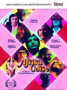 Affiche du film Afrika Corse (2016) de Gérard Guerrieri. Voir Afrika Corse en streaming / torrent sur meilleurs-films.fr