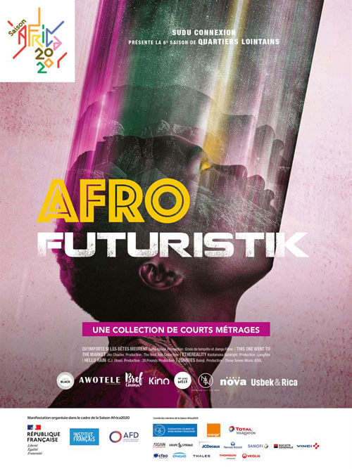 Affiche du court métrage Afrofuturistik (2020) de Baloji. Voir Afrofuturistik en streaming / torrent sur meilleurs-films.fr