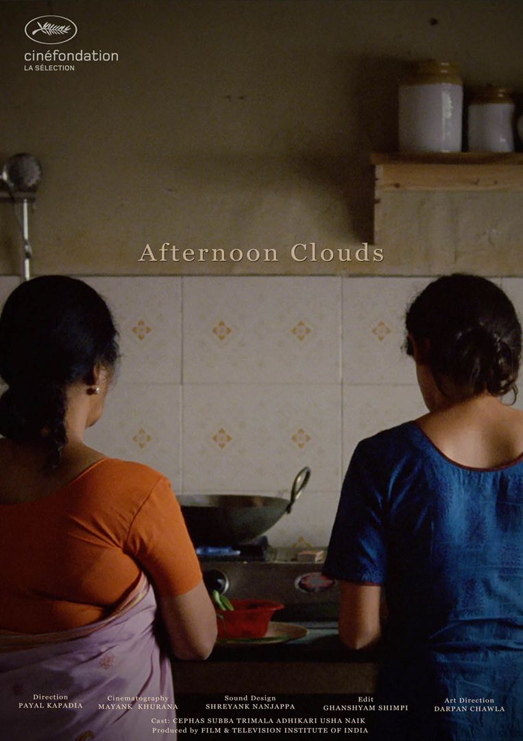 Affiche du court métrage Afternoon Clouds () de Payal Kapadia,. Voir Afternoon Clouds en streaming / torrent sur meilleurs-films.fr