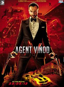 Affiche du film Agent Vinod (2012) de Sriram Raghavan. Voir Agent Vinod en streaming / torrent sur meilleurs-films.fr