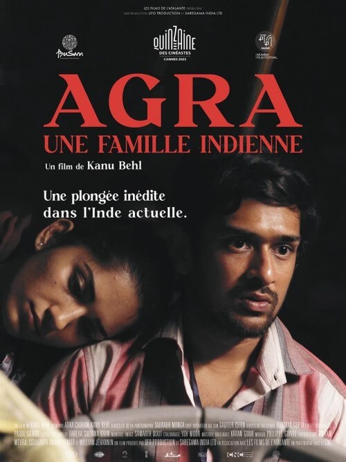 Affiche du film Agra, une famille indienne (2024) de Kanu Behl. Voir Agra, une famille indienne en streaming / torrent sur meilleurs-films.fr