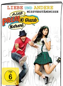 Affiche du film Ajab Prem Ki Ghazab Kahani (2009) de Rajkumar Santoshi. Voir Ajab Prem Ki Ghazab Kahani en streaming / torrent sur meilleurs-films.fr