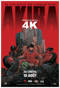 Affiche du film Akira (1988) de Katsuhiro Ôtomo.