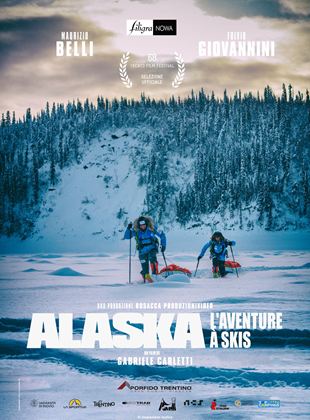Affiche du film Alaska, l&rsquo;aventure à skis (2020) de Gabriele Carletti. Voir Alaska, l&rsquo;aventure à skis en streaming / torrent sur meilleurs-films.fr