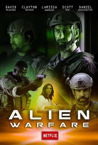 Affiche du film Alien Warfare (2019) de Jeremiah Jones. Voir Alien Warfare en streaming / torrent sur meilleurs-films.fr