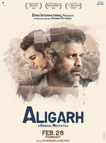Affiche du film Aligarh (2015) de Hansal Mehta. Voir Aligarh en streaming / torrent sur meilleurs-films.fr