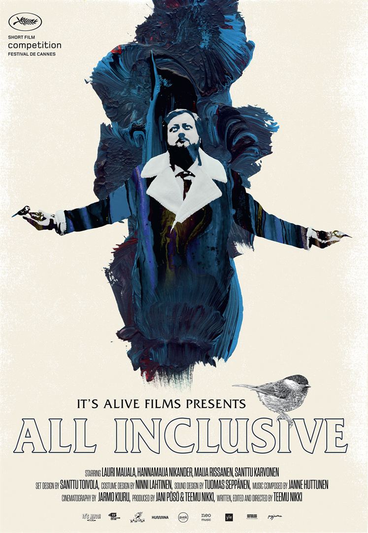 Affiche du court métrage All Inclusive () de Teemu Nikki. Voir All Inclusive en streaming / torrent sur meilleurs-films.fr