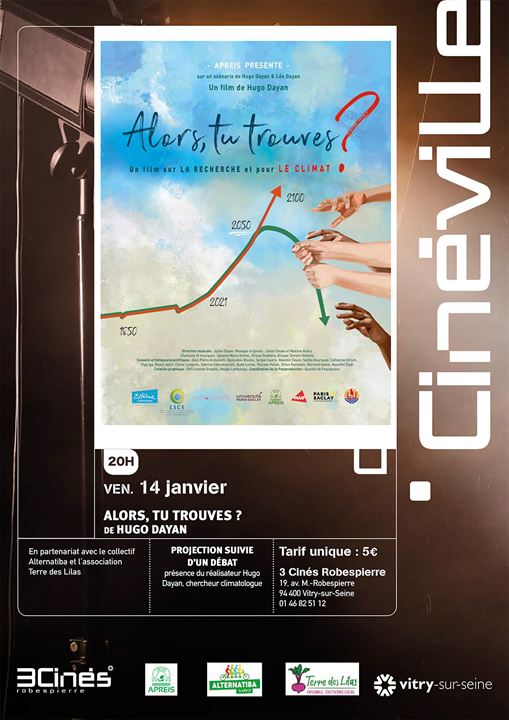 Affiche du film Alors, tu trouves ? (2021) de Hugo Dayan. Voir Alors, tu trouves ? en streaming / torrent sur meilleurs-films.fr