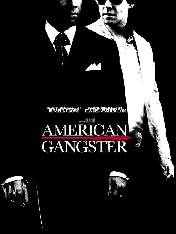 Affiche du film American Gangster (2007) de Ridley Scott. Voir American Gangster en streaming / torrent sur meilleurs-films.fr