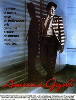 Affiche du film American Gigolo (1980) de Paul Schrader.