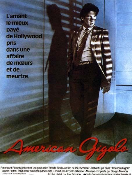 Affiche du film American Gigolo (1980) de Paul Schrader Affiche du film American Gigolo (1980) de Paul Schrader. Voir American Gigolo en streaming / torrent sur meilleurs-films.fr