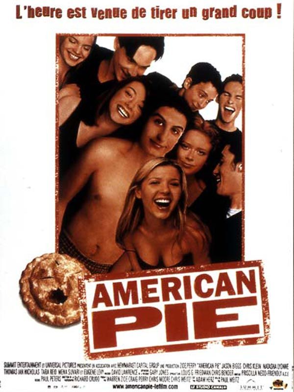 Affiche du film American Pie (1999) de Chris Weitz Affiche du film American Pie (1999) de Chris Weitz. Voir American Pie en streaming / torrent sur meilleurs-films.fr