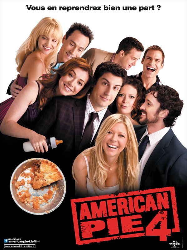 Affiche du film American Pie 4 (2012) de Hayden Schlossberg Affiche du film American Pie 4 (2012) de Hayden Schlossberg. Voir American Pie 4 en streaming / torrent sur meilleurs-films.fr