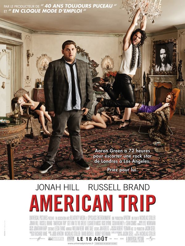 Affiche du film American Trip (2010) de Nicholas Stoller Affiche du film American Trip (2010) de Nicholas Stoller. Voir American Trip en streaming / torrent sur meilleurs-films.fr