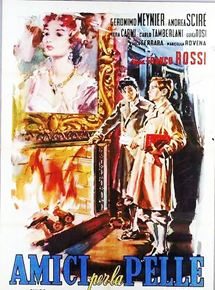 Affiche du film Amis pour la vie (1955) de Franco Rossi. Voir Amis pour la vie en streaming / torrent sur meilleurs-films.fr