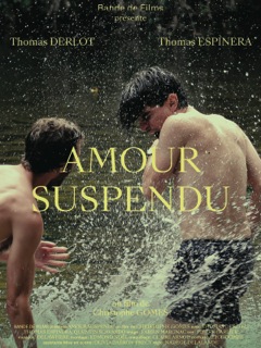 Affiche du court métrage Amour Suspendu (2019) de Christophe Gomes. Voir Amour Suspendu en streaming / torrent sur meilleurs-films.fr
