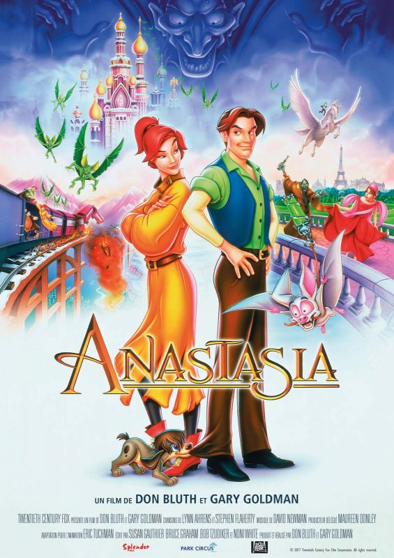 Affiche du film Anastasia (1997) de Don Bluth Affiche du film Anastasia (1997) de Don Bluth. Voir Anastasia en streaming / torrent sur meilleurs-films.fr