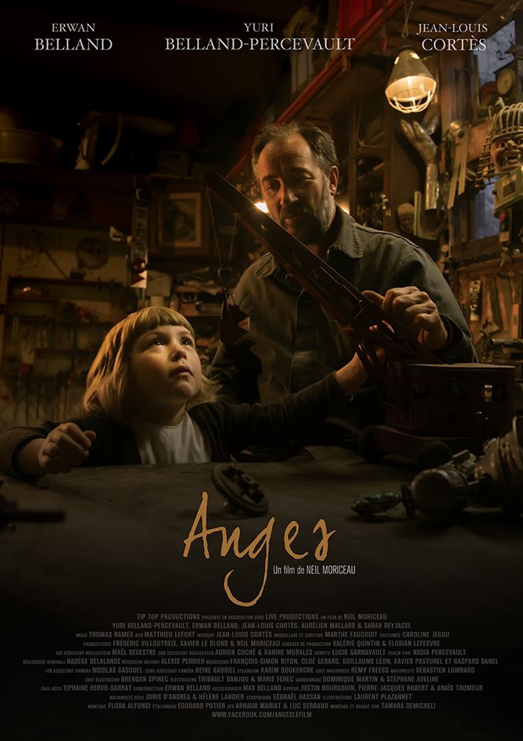 Affiche du court métrage Anges (2015) de Neil Moriceau. Voir Anges en streaming / torrent sur meilleurs-films.fr