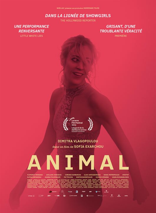 Affiche du film Animal (2023) de Sofia Exarchou. Voir Animal en streaming / torrent sur meilleurs-films.fr