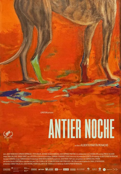 Affiche du film Antier noche (2023) de Alberto Martín Menacho. Voir Antier noche en streaming / torrent sur meilleurs-films.fr