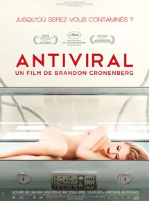 Affiche du film Antiviral (2012) de Brandon Cronenberg. Voir Antiviral en streaming / torrent sur meilleurs-films.fr