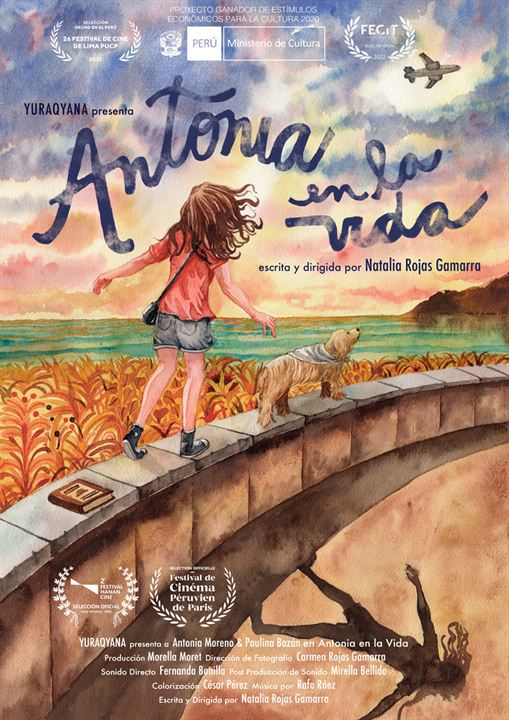 Affiche du film Antonia en la vida (2022) de Paulina Bazán. Voir Antonia en la vida en streaming / torrent sur meilleurs-films.fr