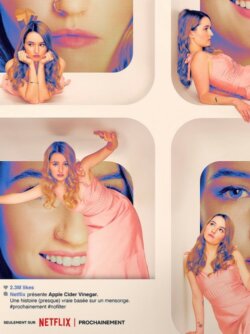 Affiche de la série Apple Cider Vinegar (2025) de Samantha Strauss.