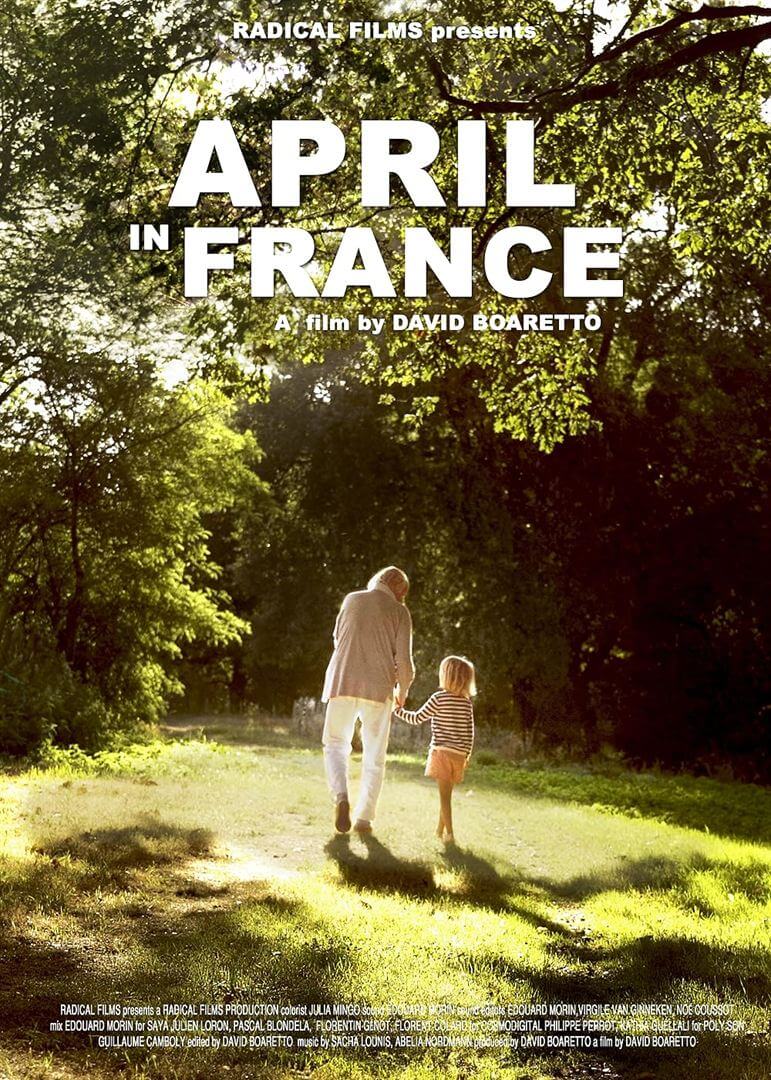 Affiche du film April en France (2023) de David Boaretto. Voir April en France en streaming / torrent sur meilleurs-films.fr