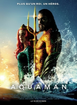 Affiche du film Aquaman (2018) de James Wan.