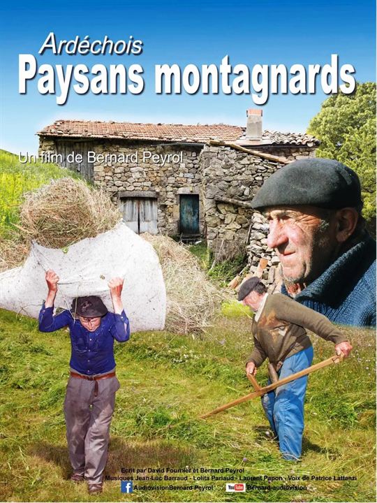 Affiche du film Ardéchois paysans montagnards (2020) de Bernard Peyrol. Voir Ardéchois paysans montagnards en streaming / torrent sur meilleurs-films.fr
