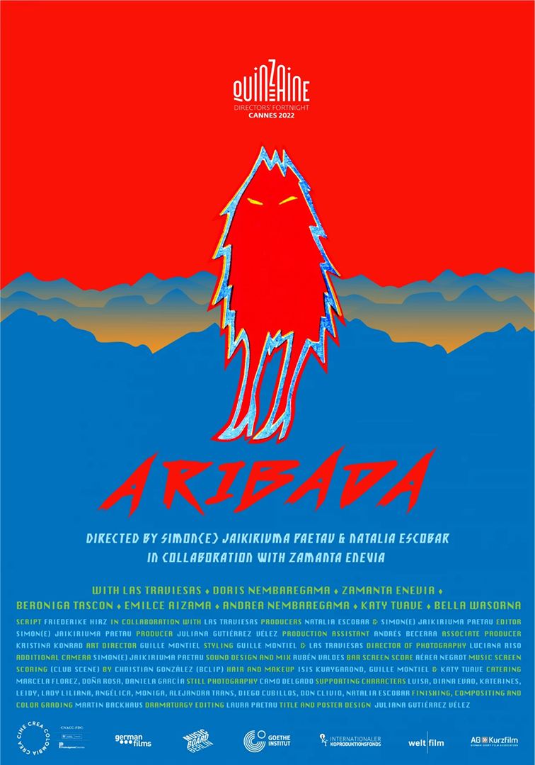 Affiche du court métrage Aribada () de Natalia Escobar. Voir Aribada en streaming / torrent sur meilleurs-films.fr