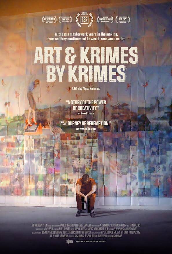 Affiche du film Art & Krimes by Krimes : L’art n’est pas un Krimes (2022) de Alysa Nahmias Affiche du film Art & Krimes by Krimes : L’art n’est pas un Krimes (2022) de Alysa Nahmias. Voir Art & Krimes by Krimes : L’art n’est pas un Krimes en streaming / torrent sur meilleurs-films.fr