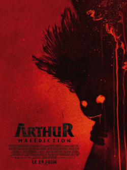 Affiche du film Arthur, malédiction (2021) de Barthélémy Grossmann.