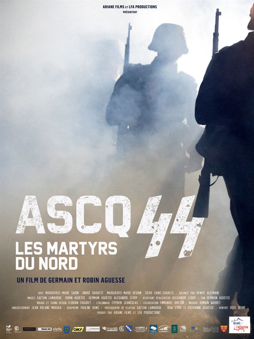 Affiche du film Ascq 44 : les martyrs du Nord (2025) de Germain Aguesse.