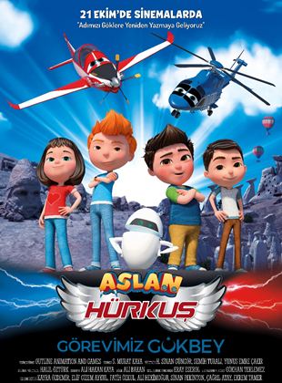 Affiche du film Aslan Hürkuş Görevimiz Gökbey (2022) de . Voir Aslan Hürkuş Görevimiz Gökbey en streaming / torrent sur meilleurs-films.fr