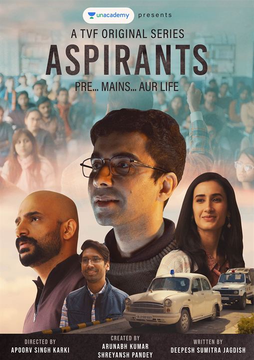 Affiche de la série Aspirants (2021) de Naveen Kasturia. Voir Aspirants en streaming / torrent sur meilleurs-films.fr