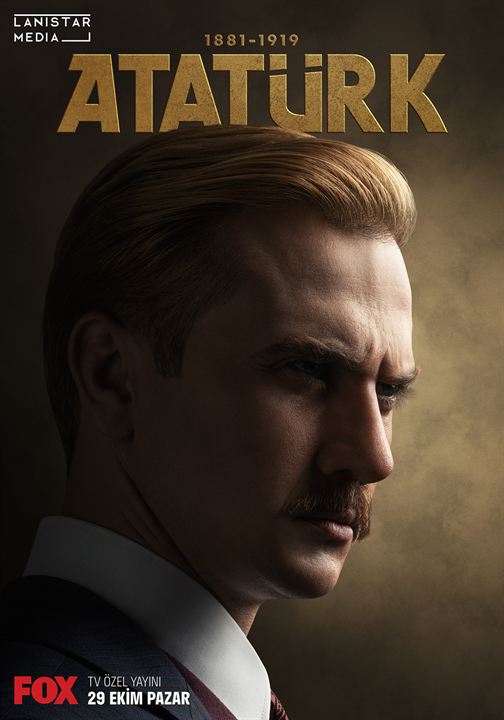 Affiche du film Atatürk 1881 – 1919 (1. Film) (2023) de Mehmet Ada Öztekin. Voir Atatürk 1881 – 1919 (1. Film) en streaming / torrent sur meilleurs-films.fr