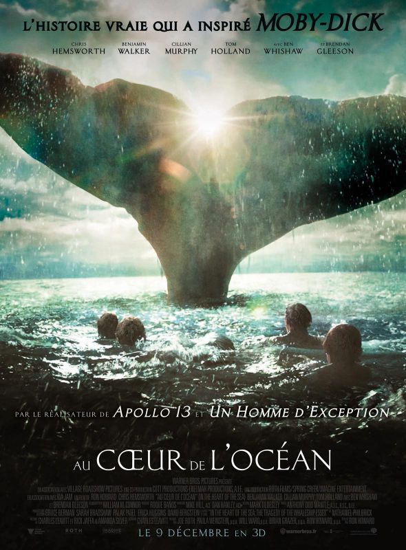 Affiche du film Au coeur de l’Océan (2015) de Ron Howard. Voir Au coeur de l’Océan en streaming / torrent sur meilleurs-films.fr