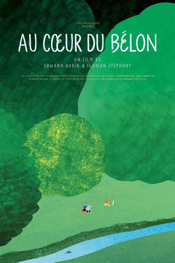 Affiche du court métrage Au cœur du Bélon (2025) de Erwan Babin. Voir Au cœur du Bélon en streaming / torrent sur meilleurs-films.fr