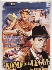 Affiche du film Au nom de la loi (1949) de Pietro Germi Affiche du film Au nom de la loi (1949) de Pietro Germi. Voir Au nom de la loi en streaming / torrent sur meilleurs-films.fr