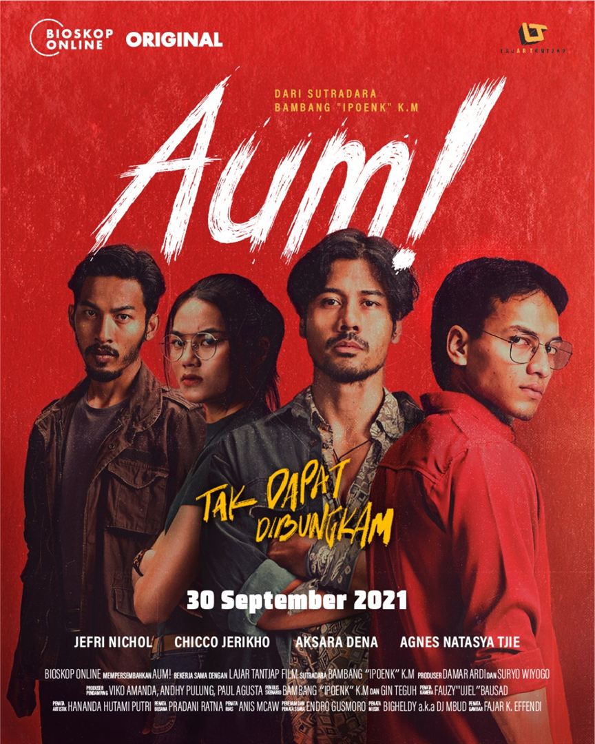 Affiche du film Aum! (2021) de Bambang 'Ipoenk' K.M.. Voir Aum! en streaming / torrent sur meilleurs-films.fr