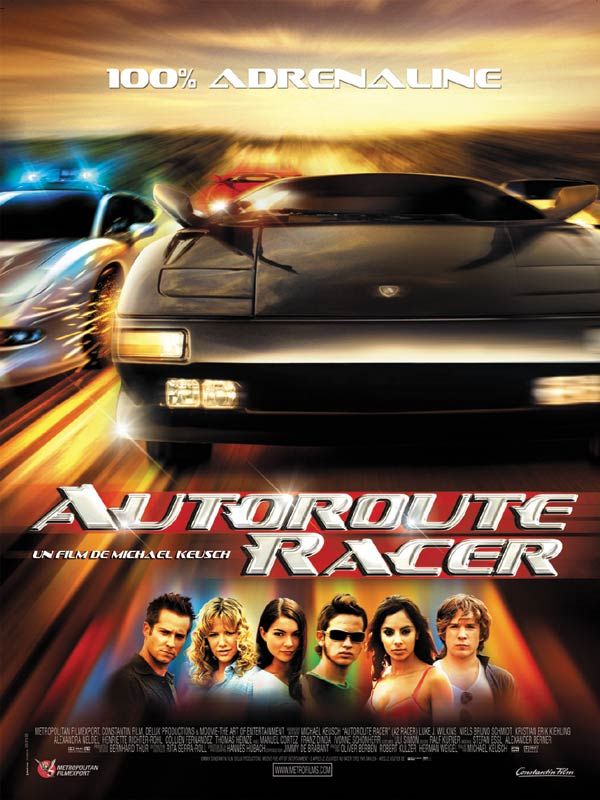 Affiche du film Autoroute racer (2004) de Michael Keusch. Voir Autoroute racer en streaming / torrent sur meilleurs-films.fr
