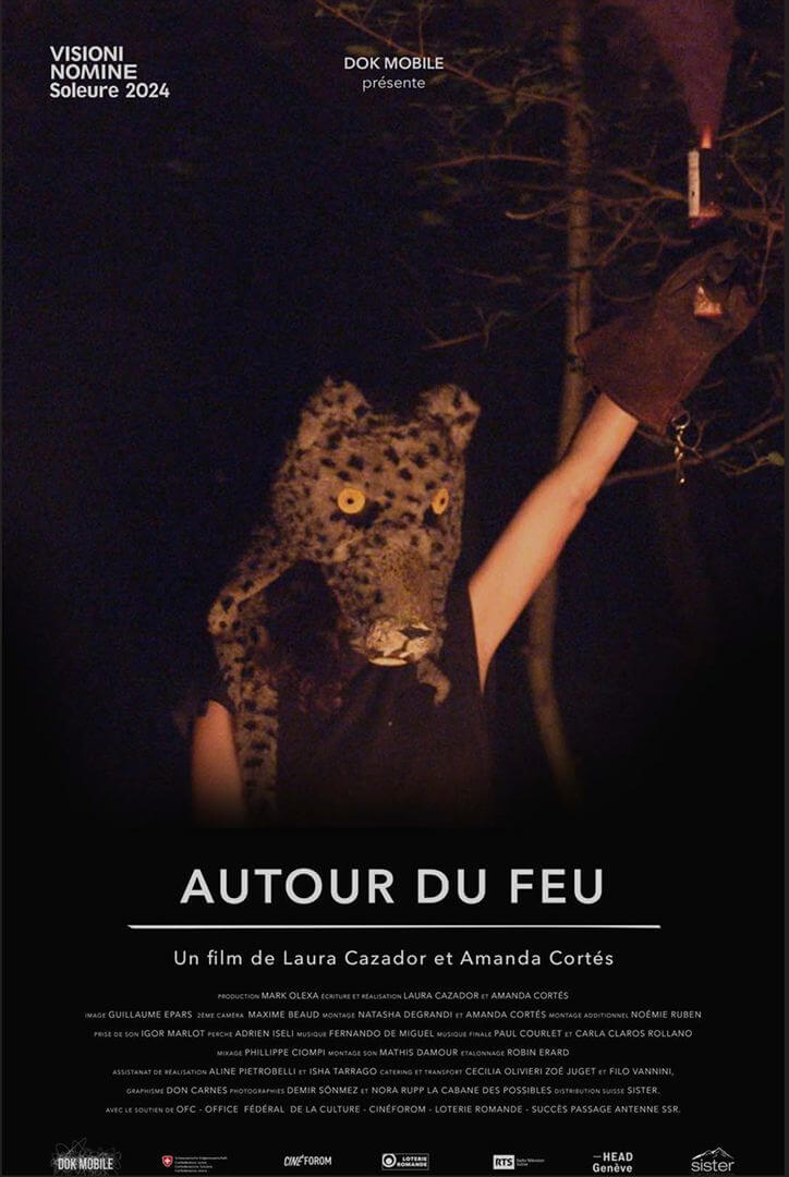 Affiche du film Autour du feu (2024) de Laura Cazador Affiche du film Autour du feu (2024) de Laura Cazador. Voir Autour du feu en streaming / torrent sur meilleurs-films.fr