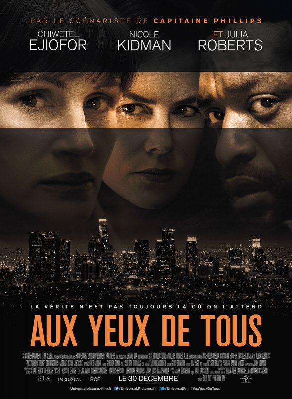 Affiche du film Aux yeux de tous (2015) de Billy Ray. Voir Aux yeux de tous en streaming / torrent sur meilleurs-films.fr