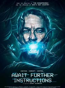 Affiche du film Await Further Instructions (2018) de Johnny Kevorkian Affiche du film Await Further Instructions (2018) de Johnny Kevorkian. Voir Await Further Instructions en streaming / torrent sur meilleurs-films.fr