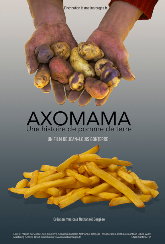 Affiche du film Axomama, une histoire de pomme de terre (2023) de Jean-Louis Gonterre Affiche du film Axomama, une histoire de pomme de terre (2023) de Jean-Louis Gonterre. Voir Axomama, une histoire de pomme de terre en streaming / torrent sur meilleurs-films.fr