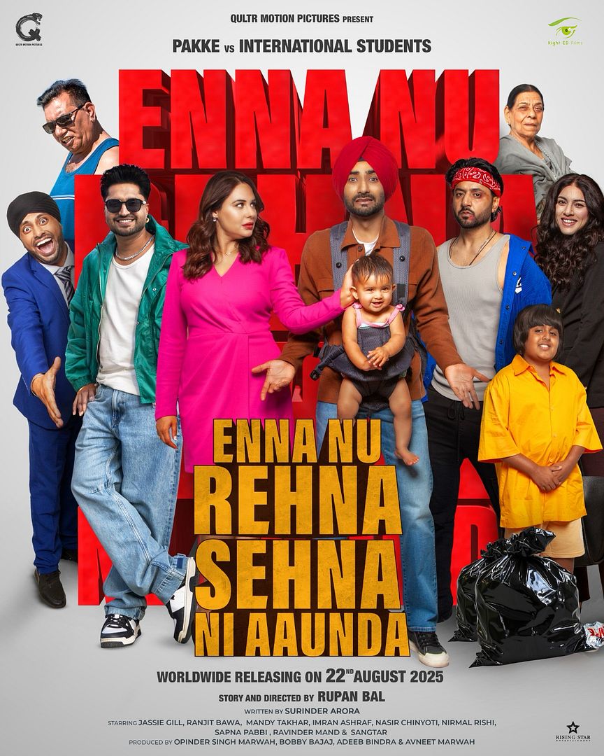 Affiche du film Enna Nu Rehna Sehna Ni Aaunda (2025) de Rupan Bal